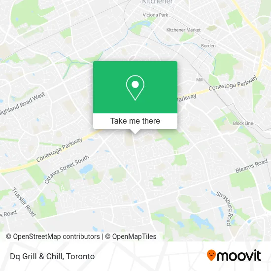 Dq Grill & Chill map