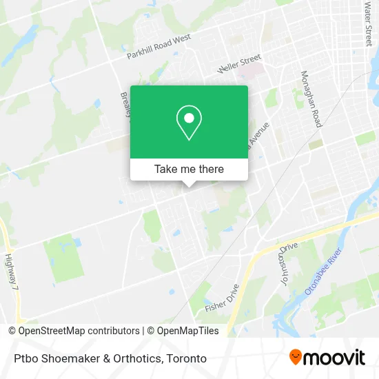 Ptbo Shoemaker & Orthotics map