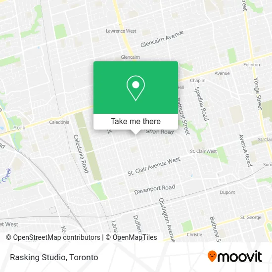 Rasking Studio plan