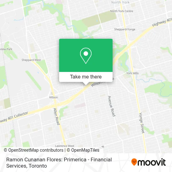 Ramon Cunanan Flores: Primerica - Financial Services map
