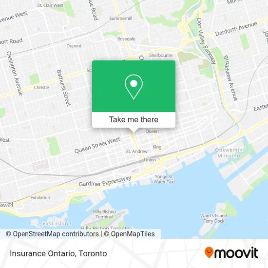 Insurance Ontario map