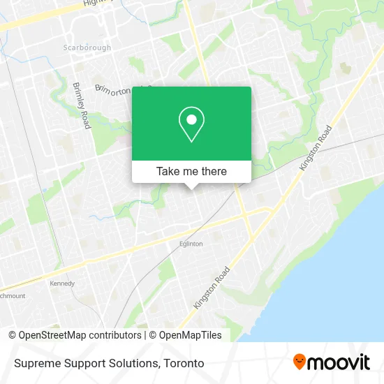 Supreme Support Solutions map