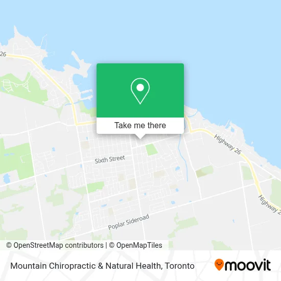 Mountain Chiropractic & Natural Health map