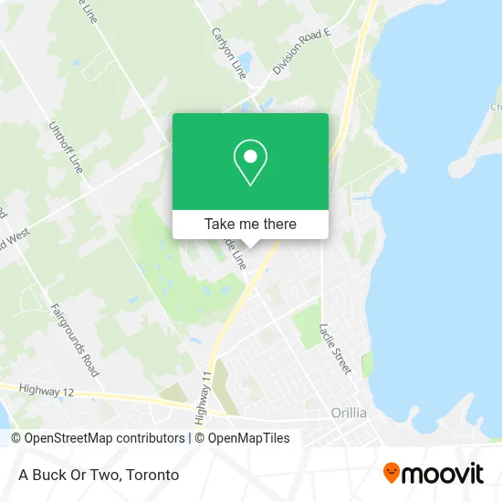 A Buck Or Two map
