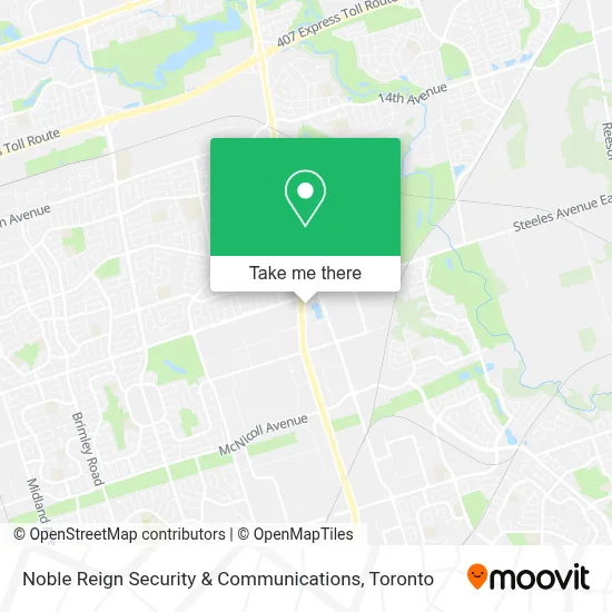 Noble Reign Security & Communications map