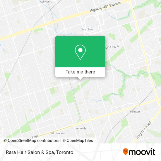 Rara Hair Salon & Spa map