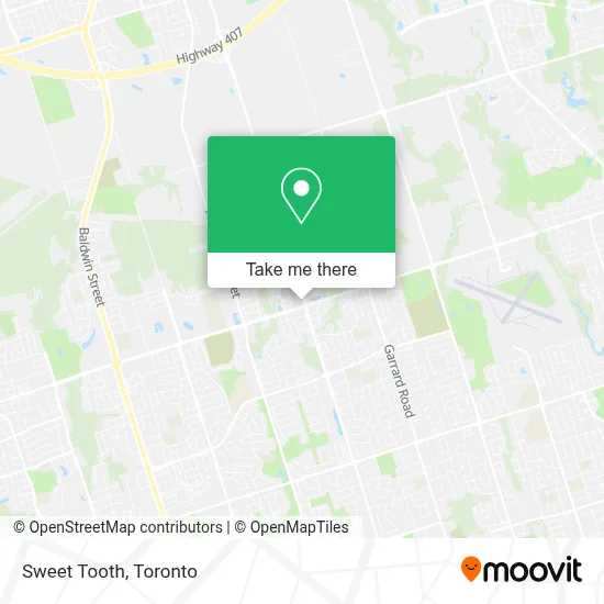 Sweet Tooth map