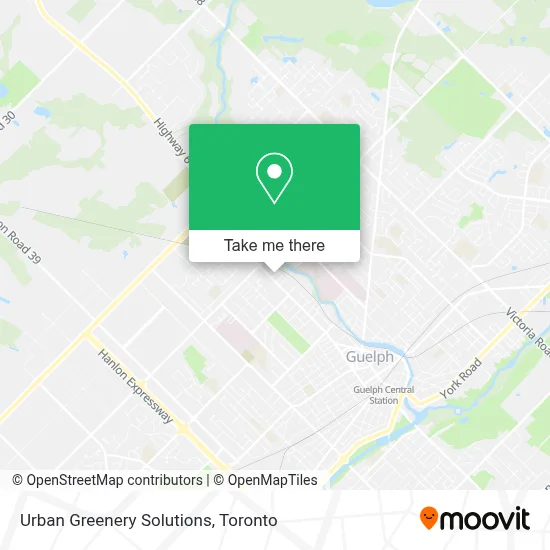 Urban Greenery Solutions map