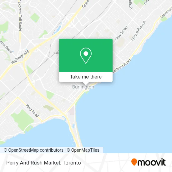 Perry And Rush Market map
