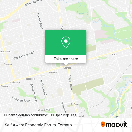 Self Aware Economic Forum map