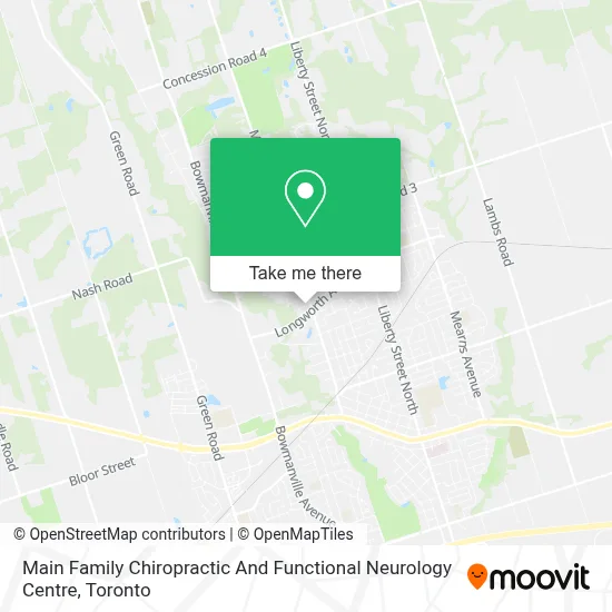 Main Family Chiropractic And Functional Neurology Centre map