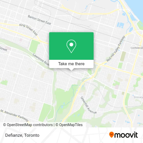 Defianze map