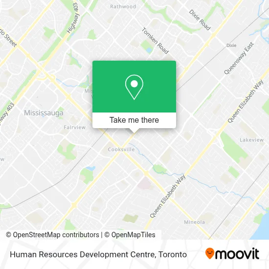Human Resources Development Centre map