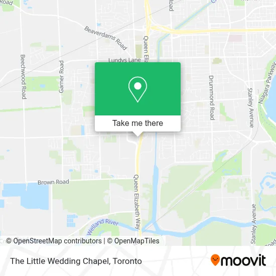The Little Wedding Chapel map