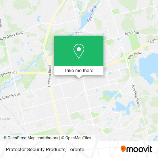 Protector Security Products map