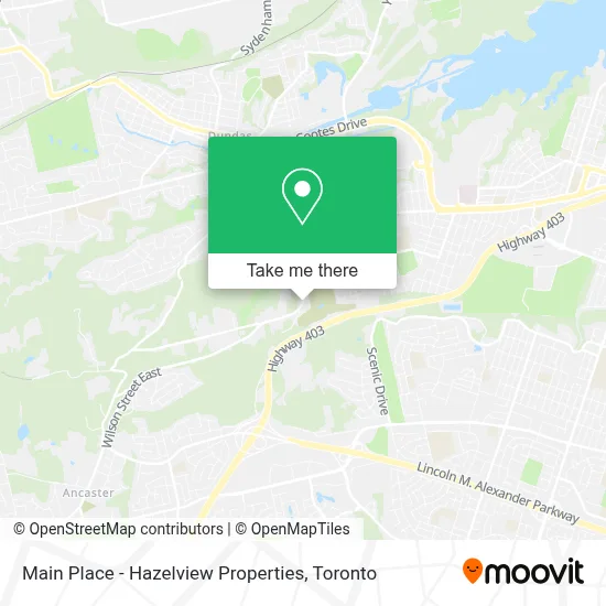 Main Place - Hazelview Properties map