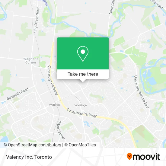 Valency Inc map