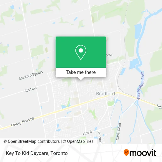 Key To Kid Daycare map