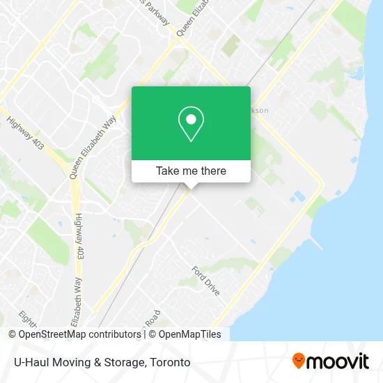 U-Haul Moving & Storage map
