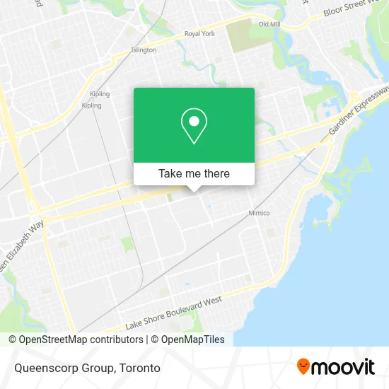 Queenscorp Group map
