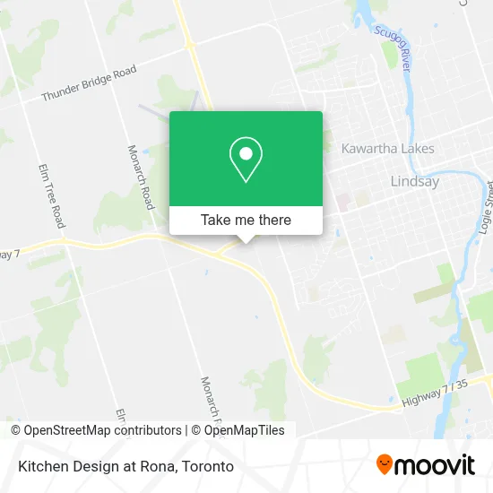 Kitchen Design at Rona map