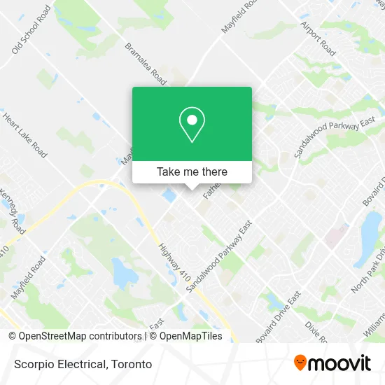 Scorpio Electrical map