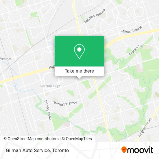 Gilman Auto Service map