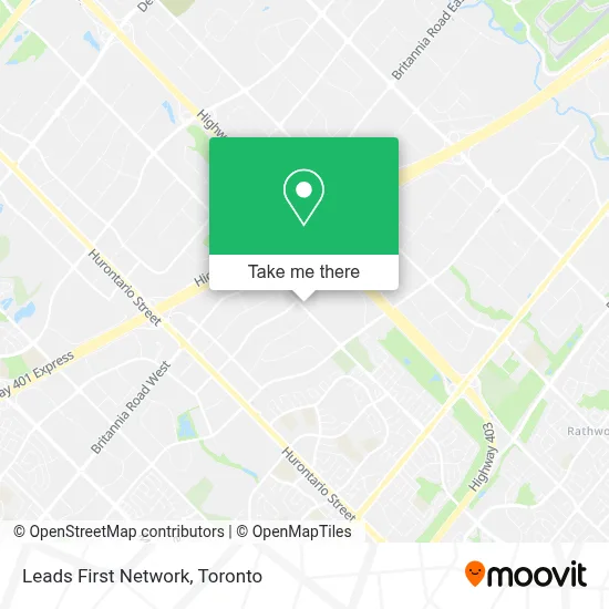 Leads First Network map