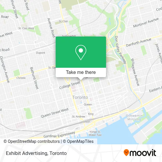 Exhibit Advertising map