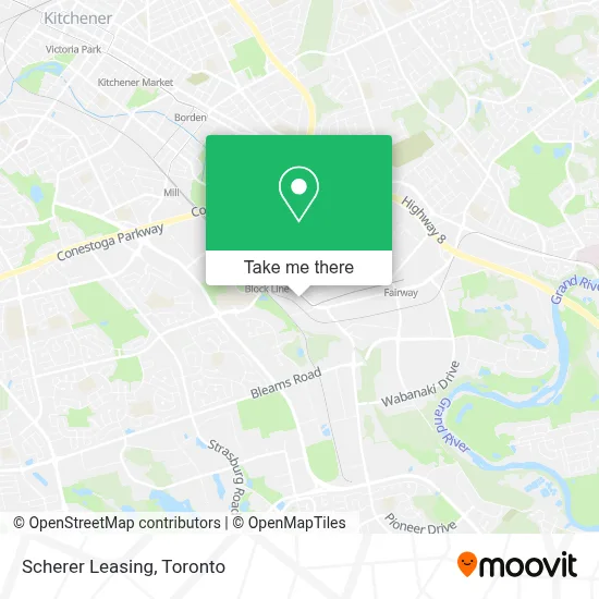 Scherer Leasing map