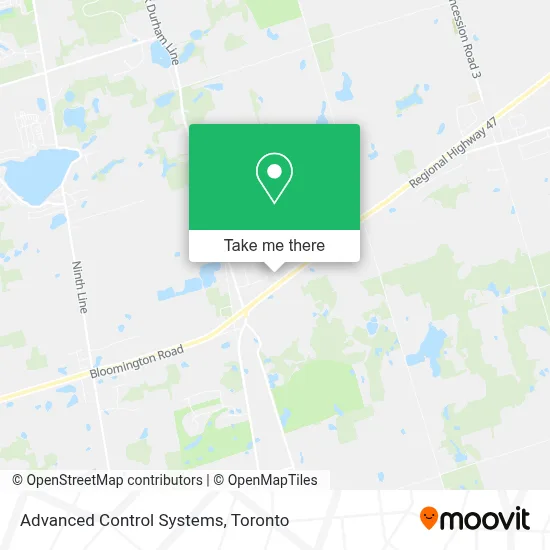 Advanced Control Systems map