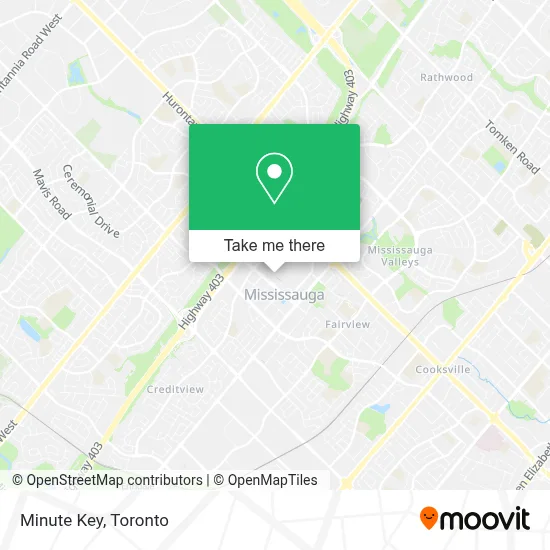 Minute Key map