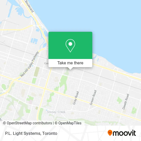 P.L. Light Systems map