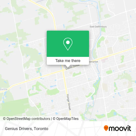 Genius Drivers map