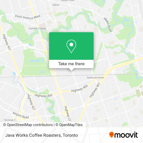 Java Works Coffee Roasters plan