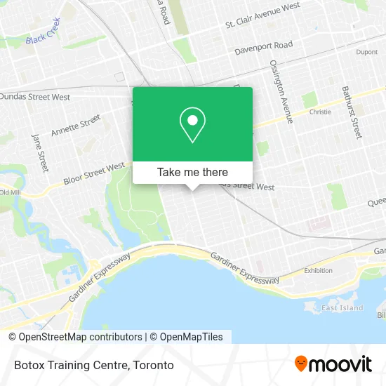 Botox Training Centre map