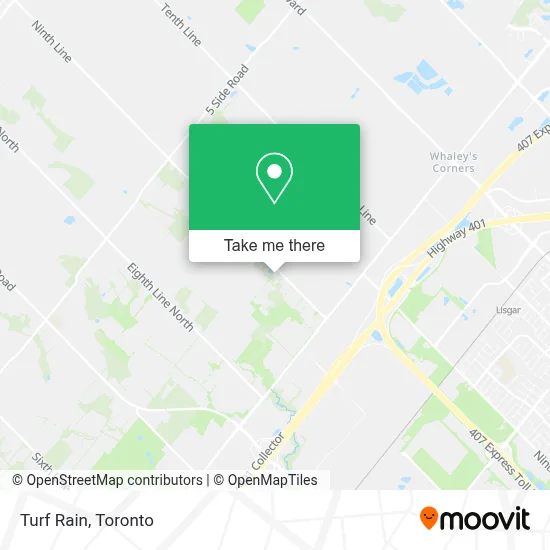 Turf Rain map