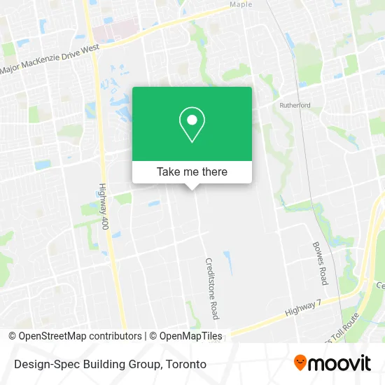Design-Spec Building Group map