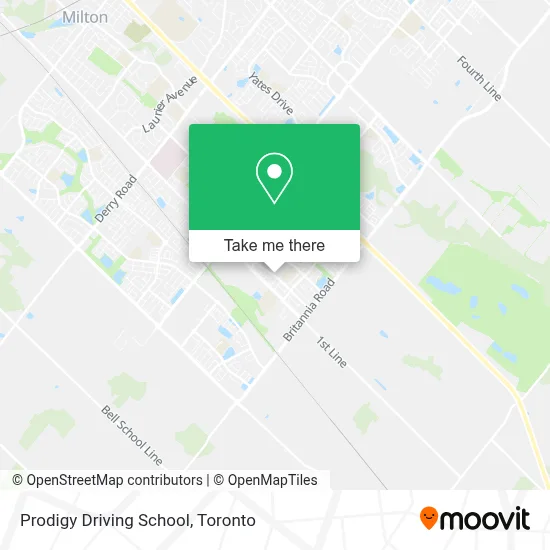 Prodigy Driving School map