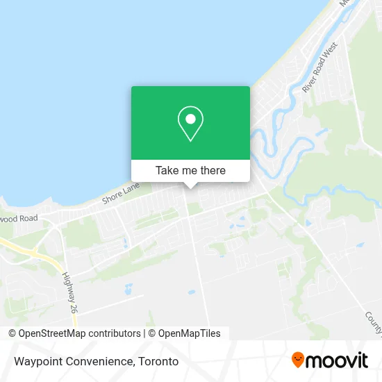 Waypoint Convenience map