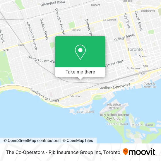 The Co-Operators - Rjb Insurance Group Inc map