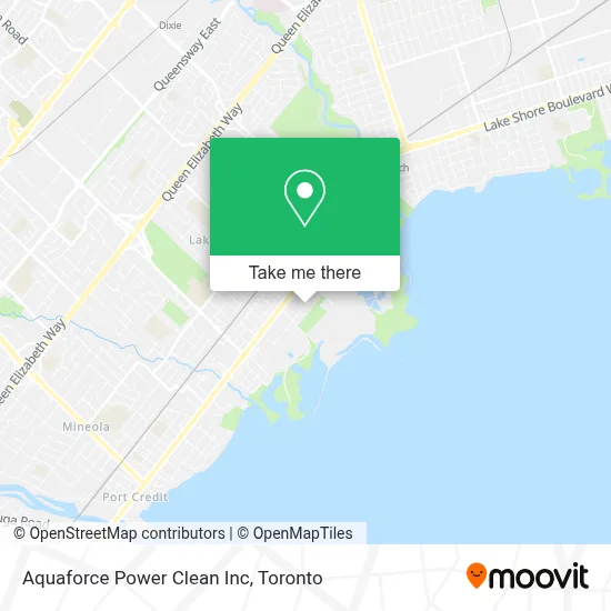 Aquaforce Power Clean Inc map