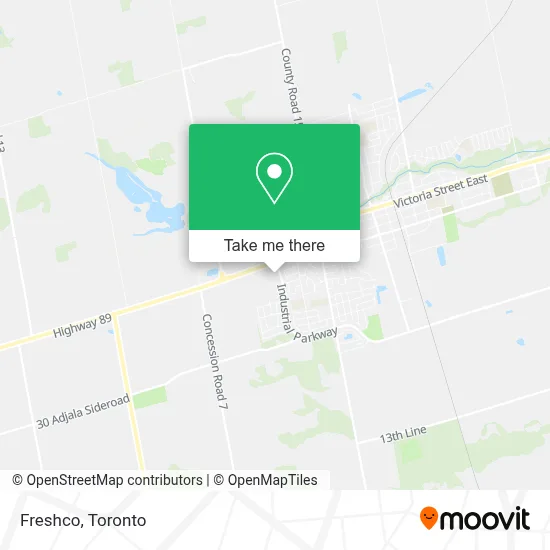 Freshco map