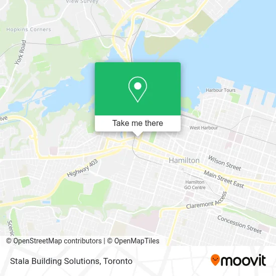 Stala Building Solutions map