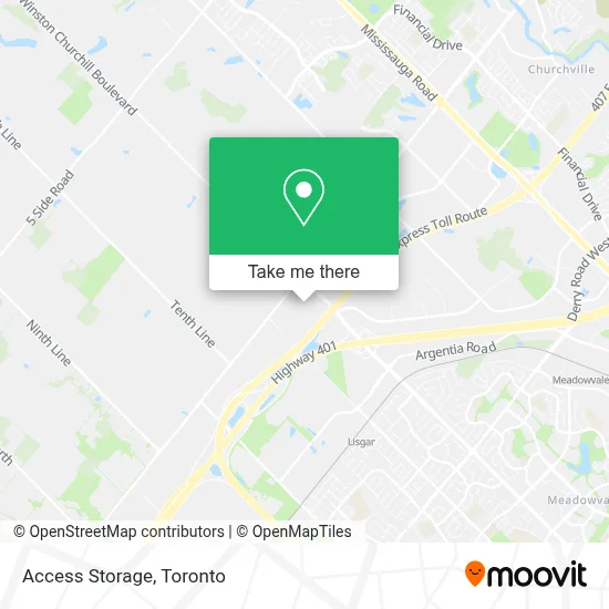Access Storage map
