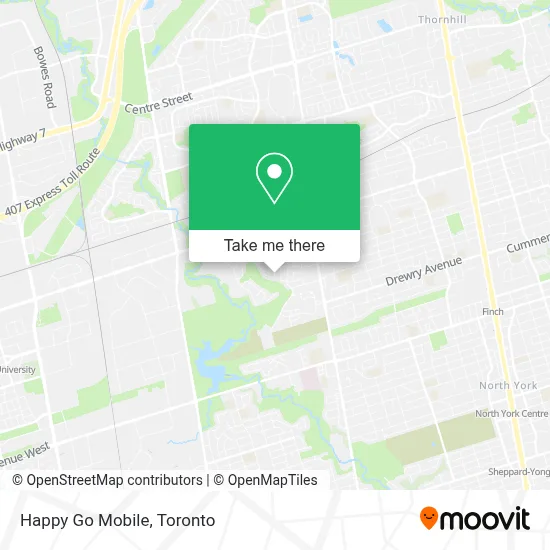 Happy Go Mobile map