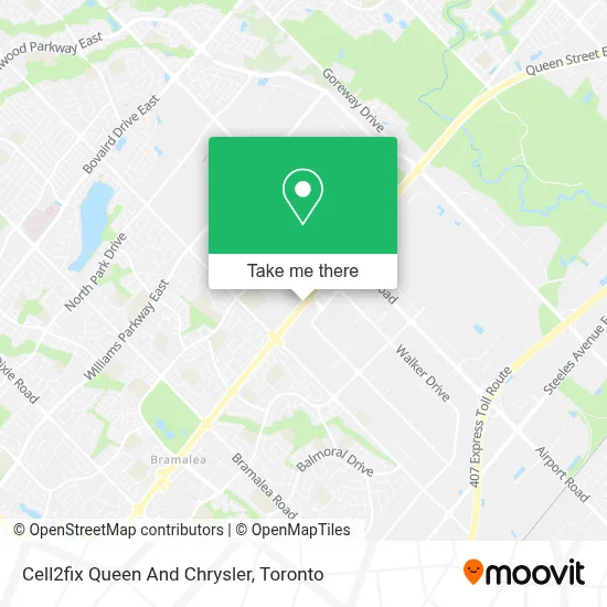 Cell2fix Queen And Chrysler map