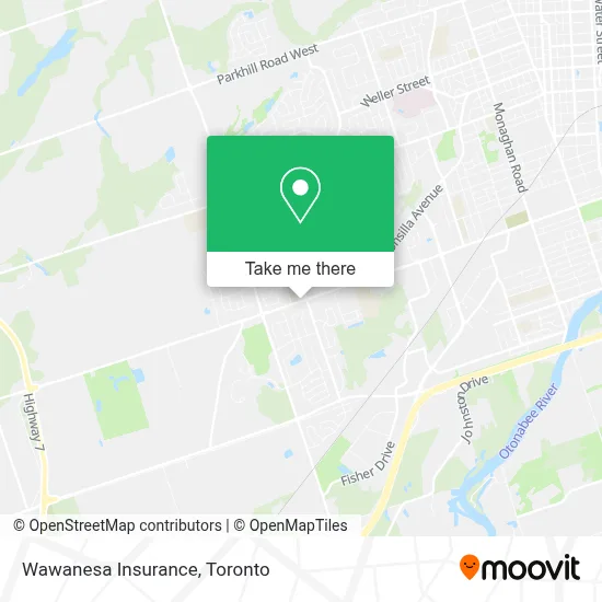Wawanesa Insurance map
