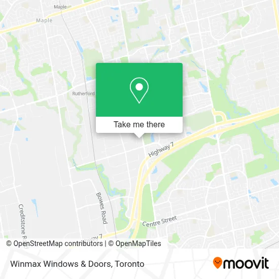 Winmax Windows & Doors map