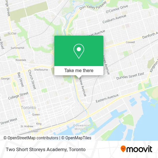Two Short Storeys Academy map